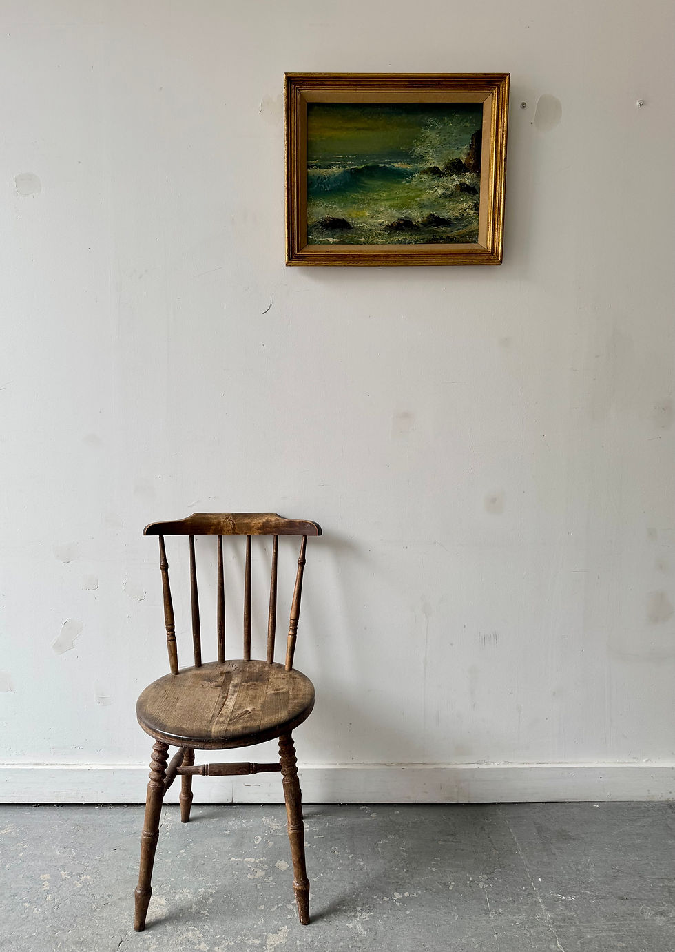 Miniature : Antique Penny Chair from Sweden