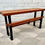 Miniature : Vintage School Shoe Bench Hallway Bench Teak #D191