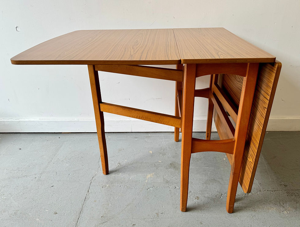 Thumbnail: Vintage Folding Dining Table