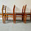 Miniatura: Set of 4 Vintage Black Vinyl Dining Chairs