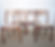MID CENTURY DINING CHAIRS x 4