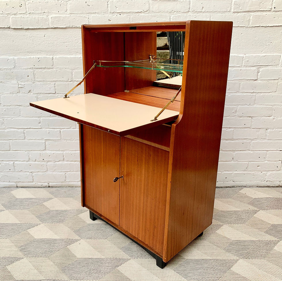 Miniatura: Vintage Cocktail Drinks Cabinet by Nathan #D514