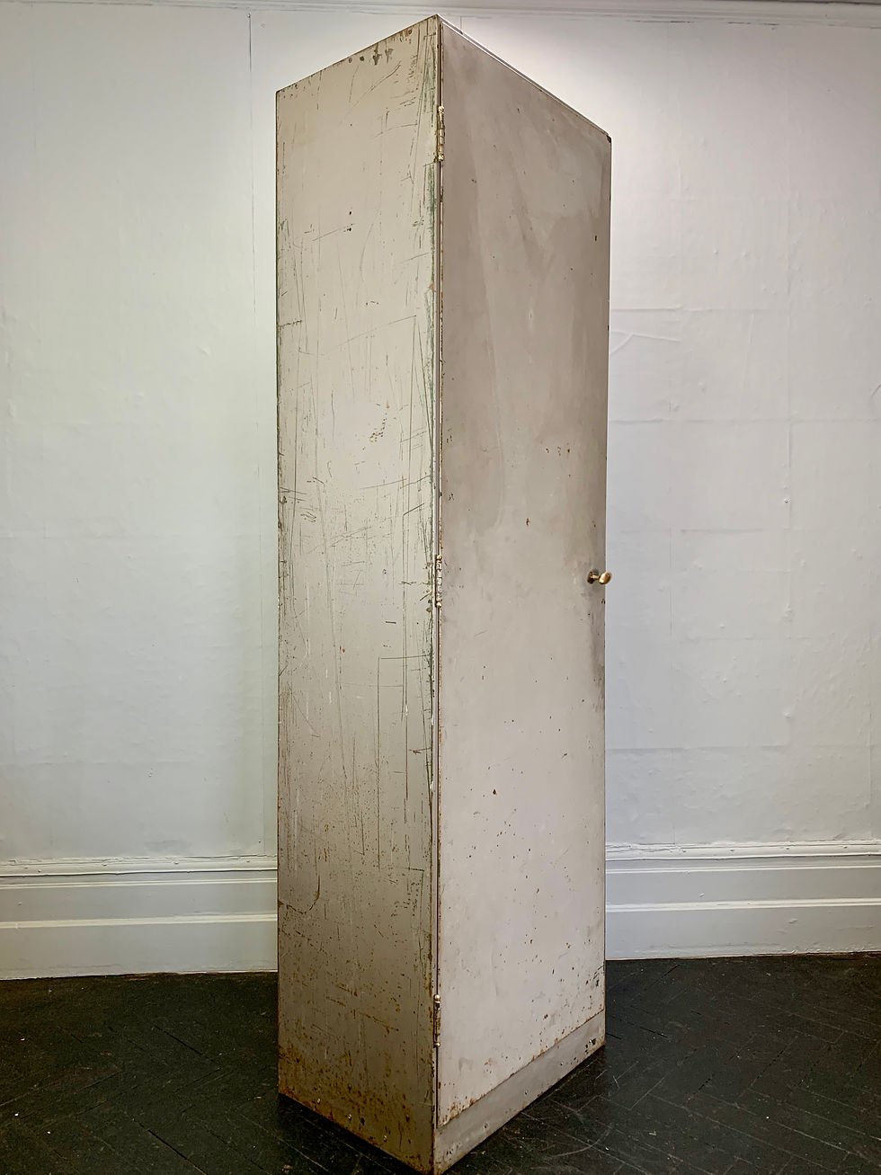 Miniatura: Large Vintage Metal Cabinet Industrial