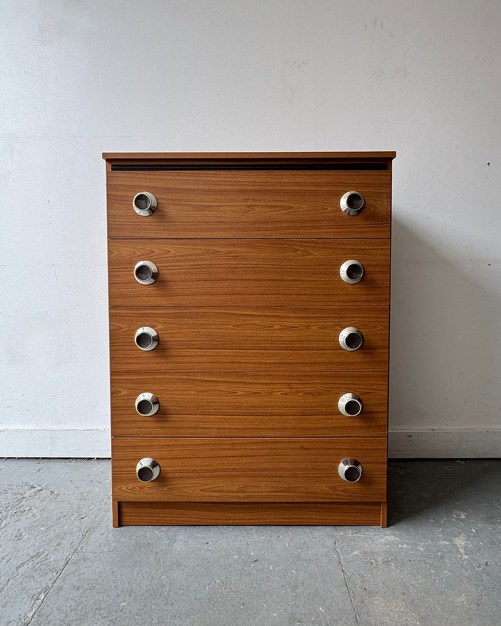 Vintage Chest of Drawers Tallboy front