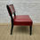 Miniatura: RED VINYL SIDE CHAIR