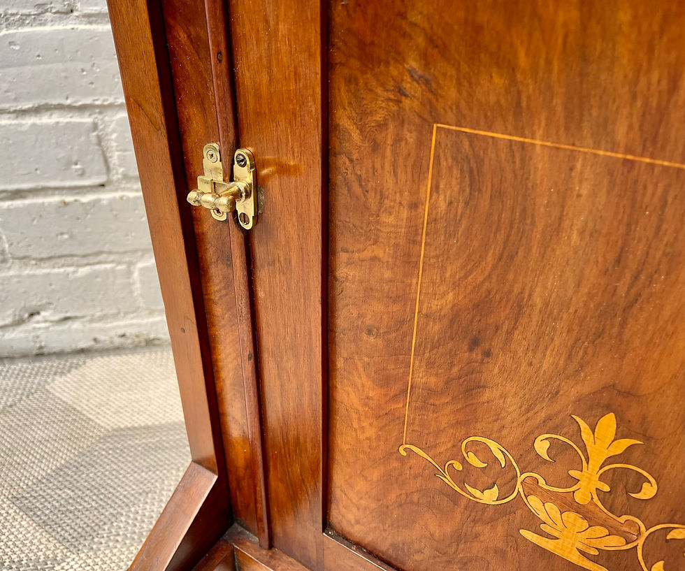 Miniature : Victorian Childs Mahogany Davenport Desk with Storage
