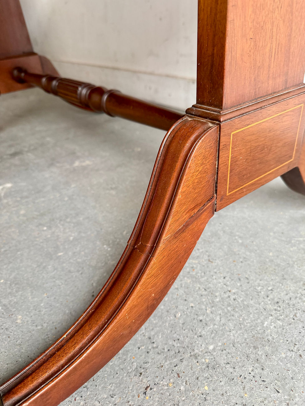 Miniature : Antique Style Sofa Table Drop Leaf