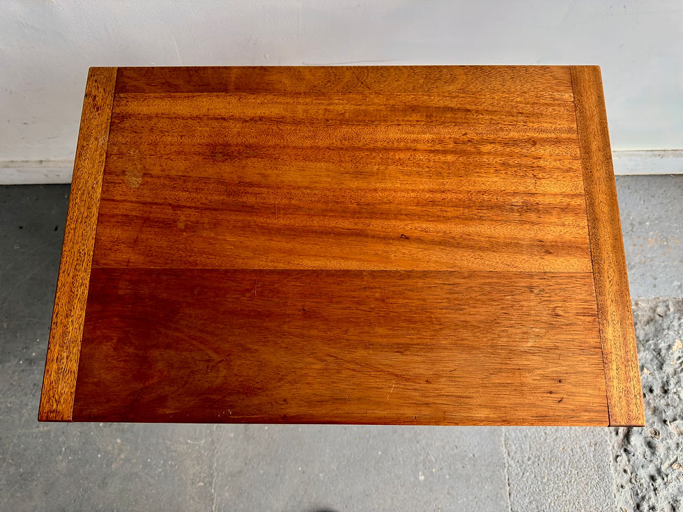 Miniatura: Vintage Teak Trolley Card Table