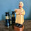 Miniature : ANRI WOODEN DOCTOR FIGURE 1950s ca.