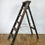 Miniatura: Vintage Wooden Folding Ladder Shelving #539