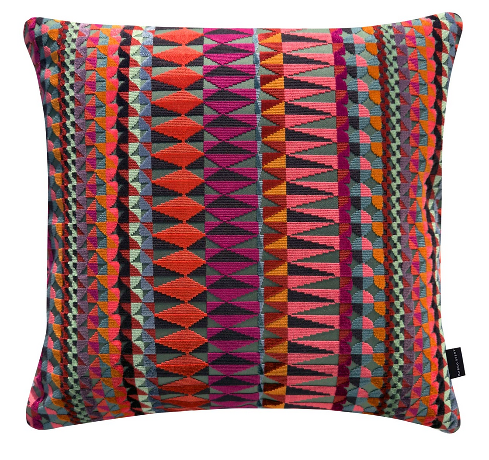 Ghent Large Square Cushion by Margo Selby front