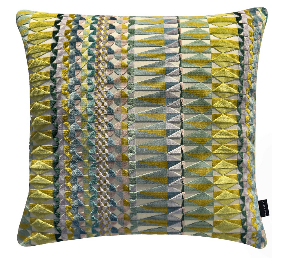 Lille Large Square Cushion by Margo Selby front