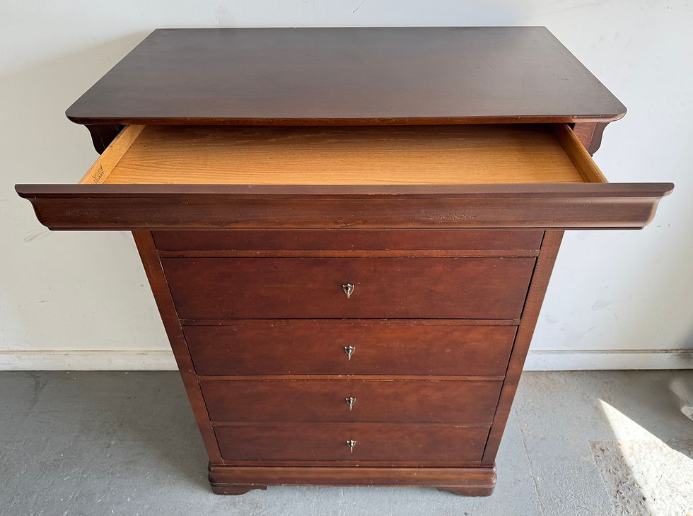 Thumbnail: Large Chest of Drawers Louis Phillipe Style by National Mount Airy Furniture USA