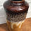 Miniature : Vintage West German Vase Large Brown Scheurich #811