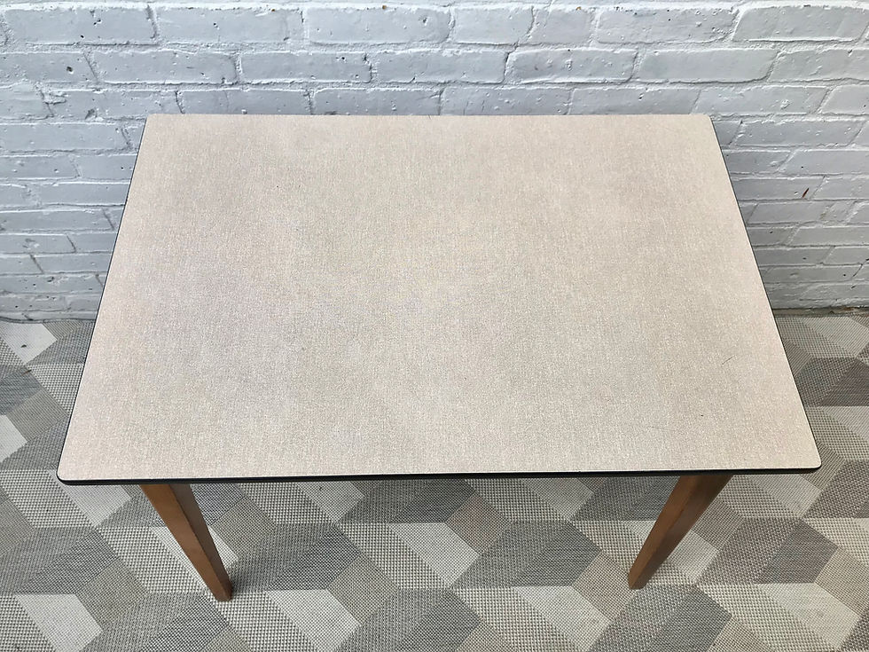 Miniature : Vintage Retro Kitchen Dining Table Desk #666