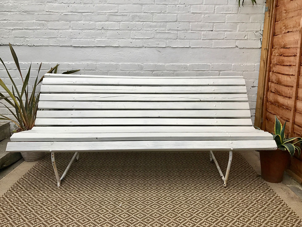 ANTIQUE GARDEN BENCH