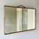Miniatura: Vintage Bevelled Wall Mirror Wood Frame side