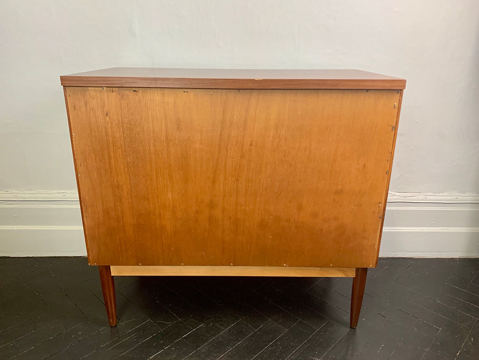 Miniature : Vintage Chest of 4 Drawers Bedroom Wrighton #946