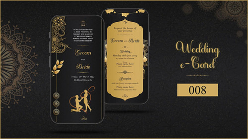 Wedding Premium Traditional e-Card | Inspire studio | Template ID EC08 ...