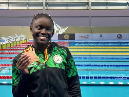 Oumy Diop médaillée de bronze aux jeux africains