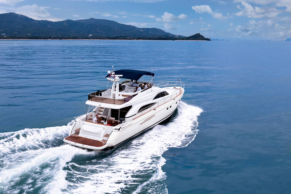 private yacht charter koh samui