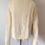 Thumbnail: Vintage Pure WOOL Fitted Handknit Aran Cardigan