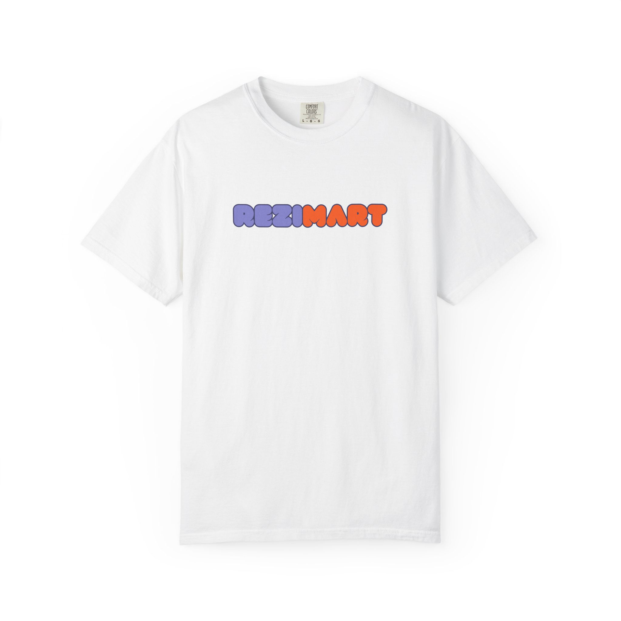 Retro Bubble Logo T-Shirt | REZIMART Shop the Change Graphic Tee