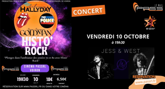 Concert cinéma PassrL Voiron