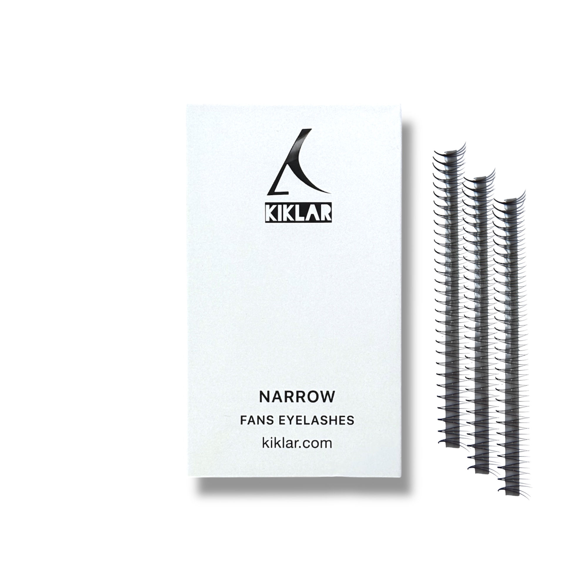 Kiklar  cils Narrow Fans Mixte Boîte XL  500 bouquets 3D