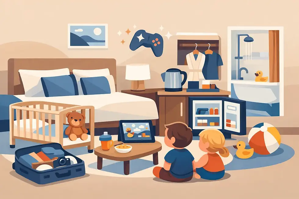 What Amenities Do Family Hotel Rooms Need?