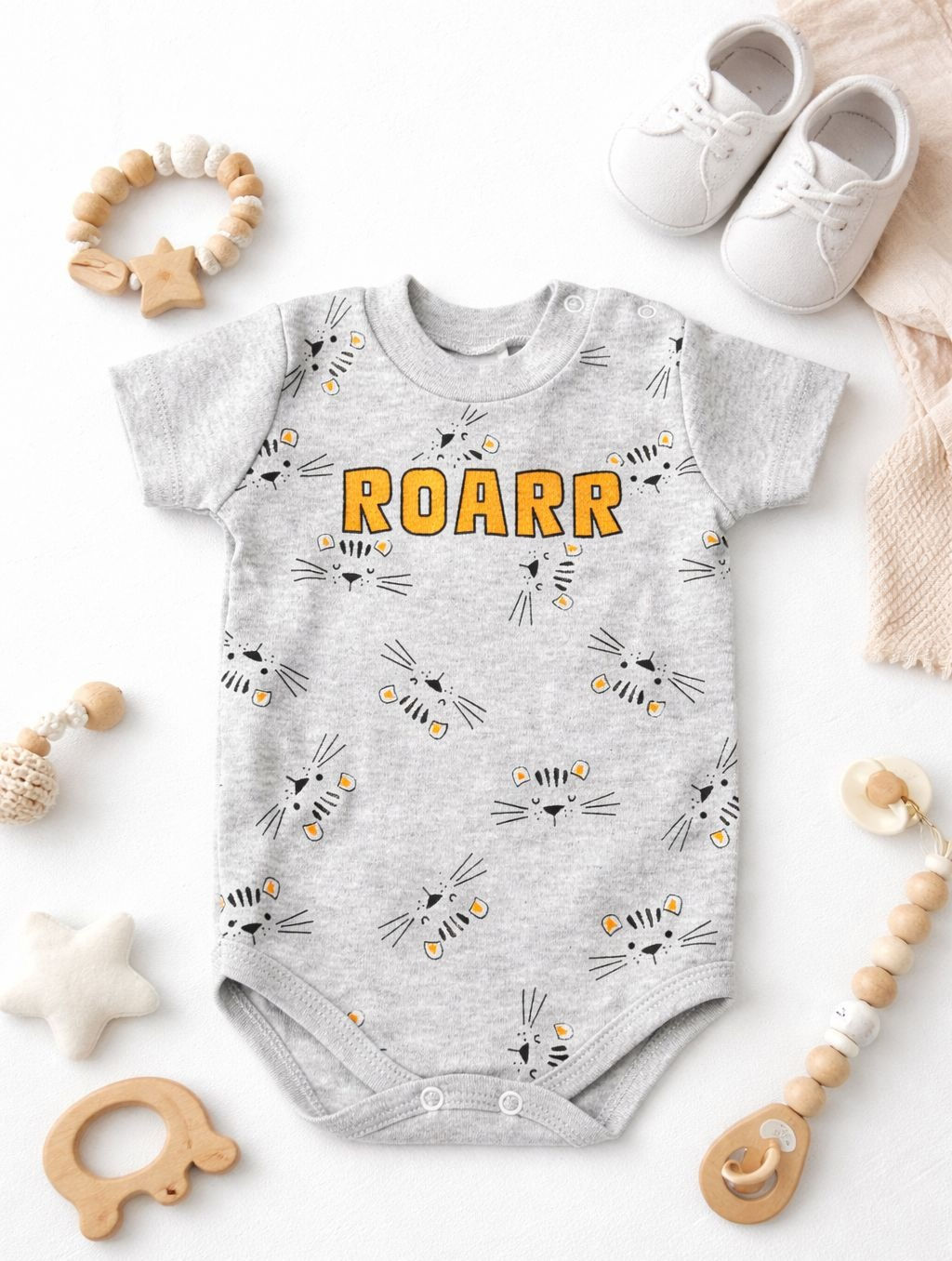 Body Rugido do Tigre - Masculino