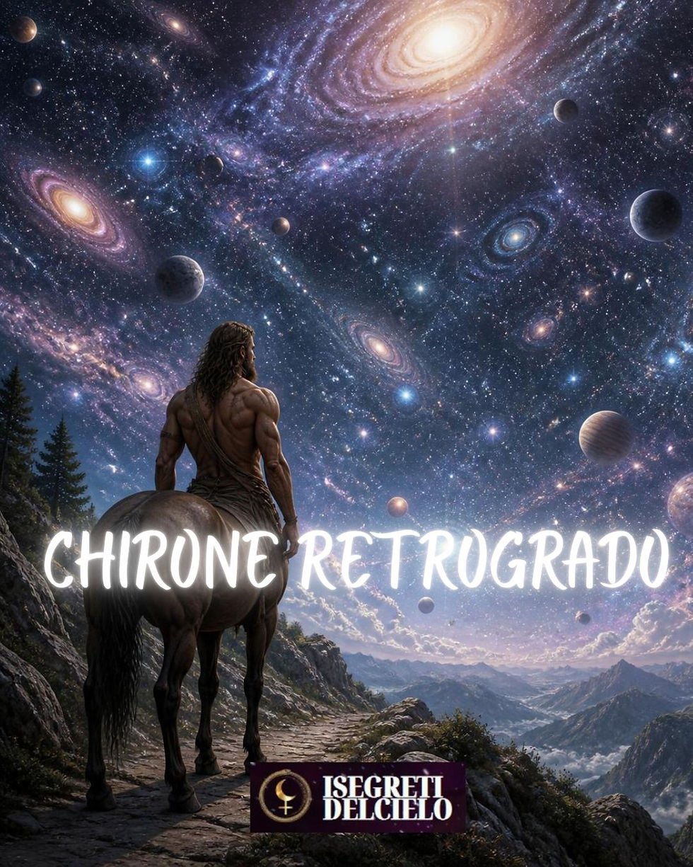 CHIRONE INIZIA IL MOTO RETROGRADO - 3 agosto