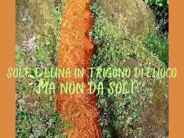 SOLE E LUNA IN TRIGONO DI FUOCO 🔥