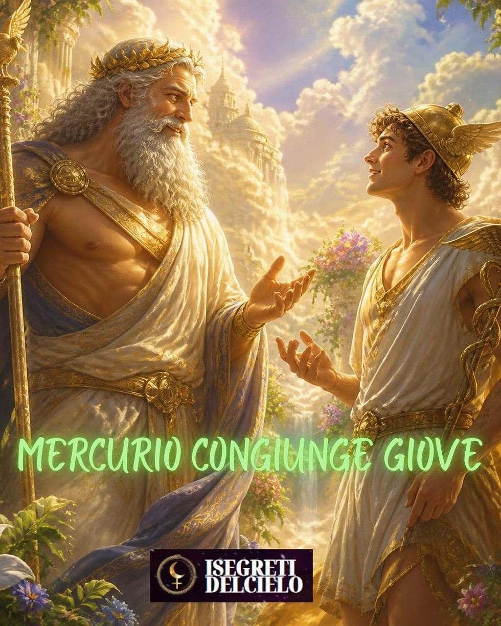 MERCURIO CONGIUNGE GIOVE IN LEONE – 15 agosto