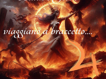 LILITH E GIOVE VIAGGIANO A BRACCETTO