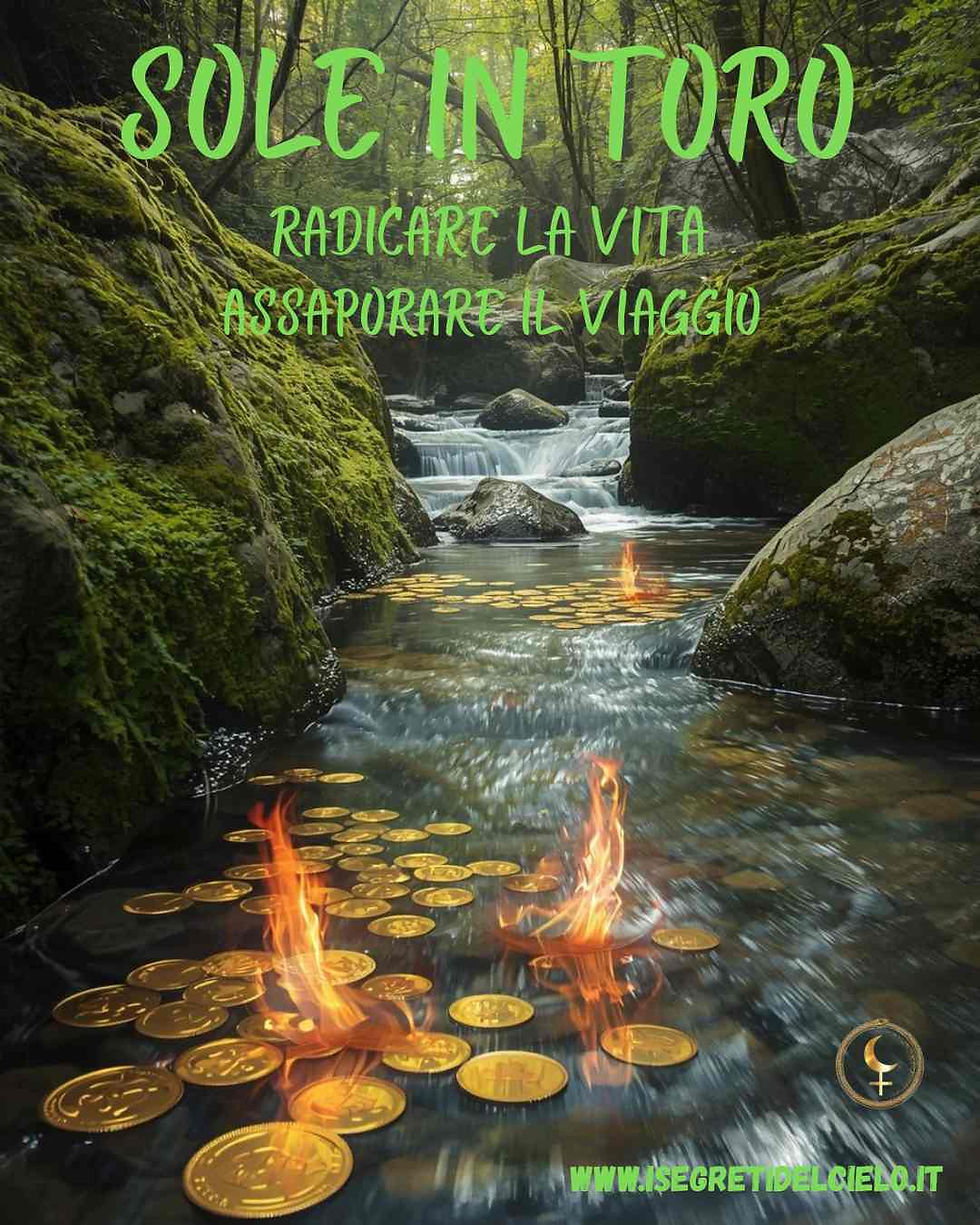 IL SOLE IN TORO: RADICARE LA VITA, ASSAPORARE IL VIAGGIO
