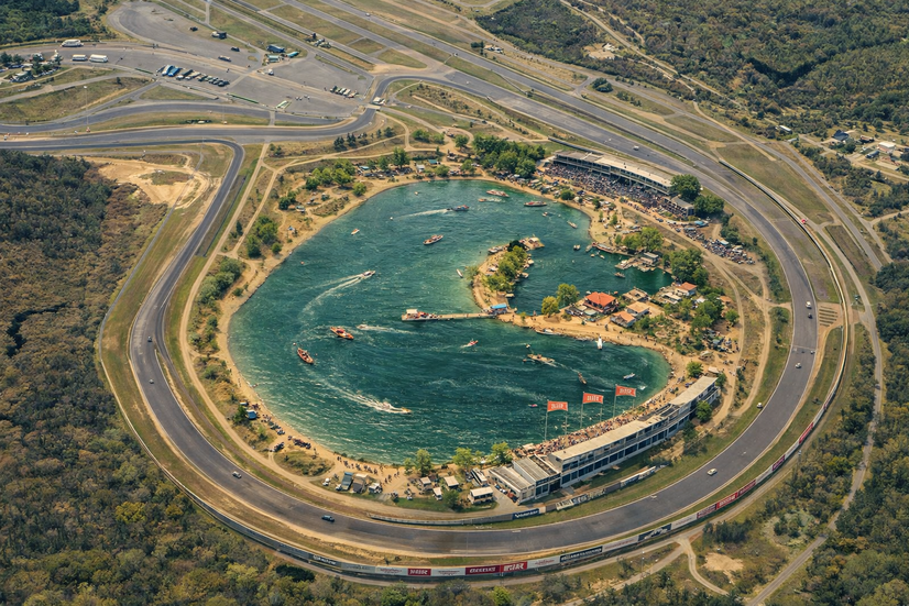 Concept rendering of The Pond within BIR’s infield, transforming the former Zoo Campground