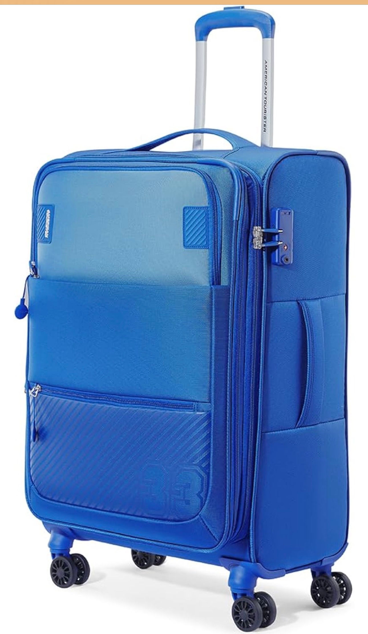 American Tourister Polyester Majoris+ | 59 Cm Cabin Softside 360 Degree