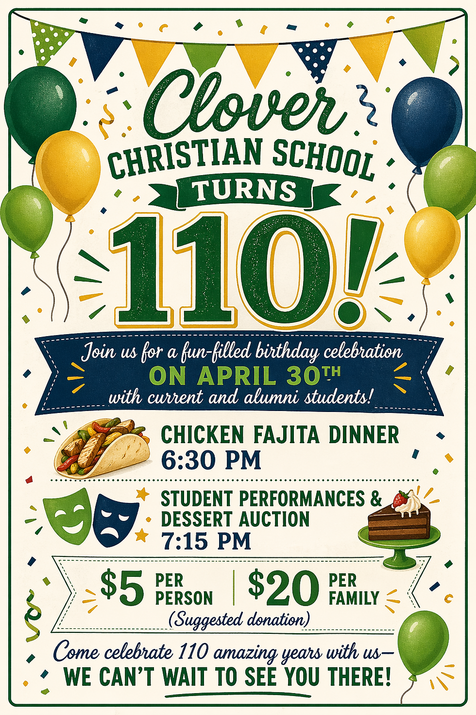 110th Birthday Party