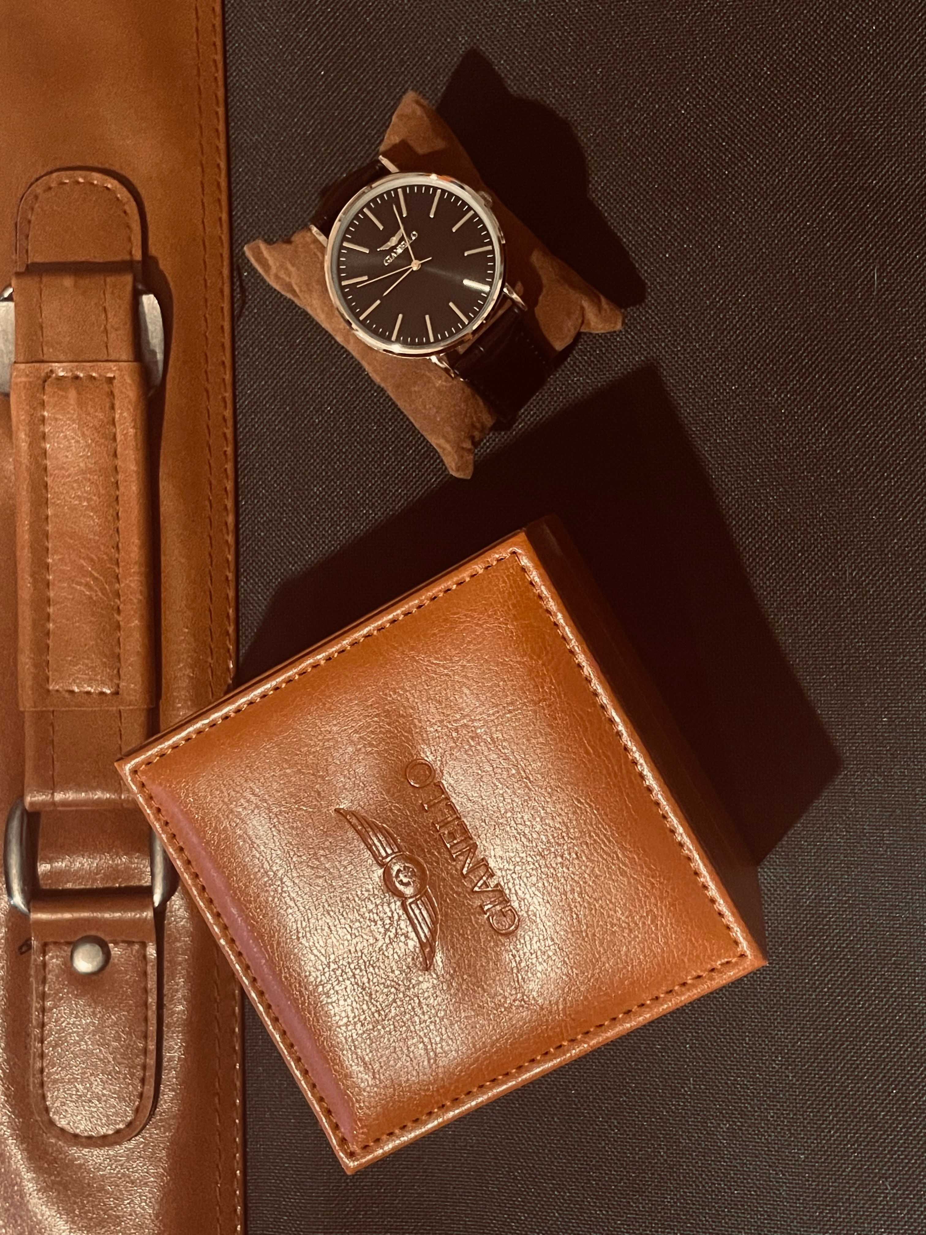 Gianello Textured Formal Watch