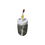 Thumbnail: White mason jar lid on an empty mason jar with a short tube coming out of the top with a red cap