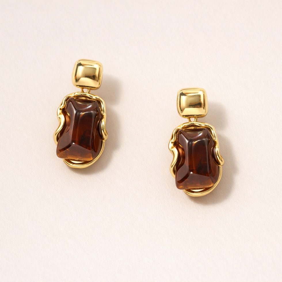 Thumbnail: Phantom Ember Drop Earrings
