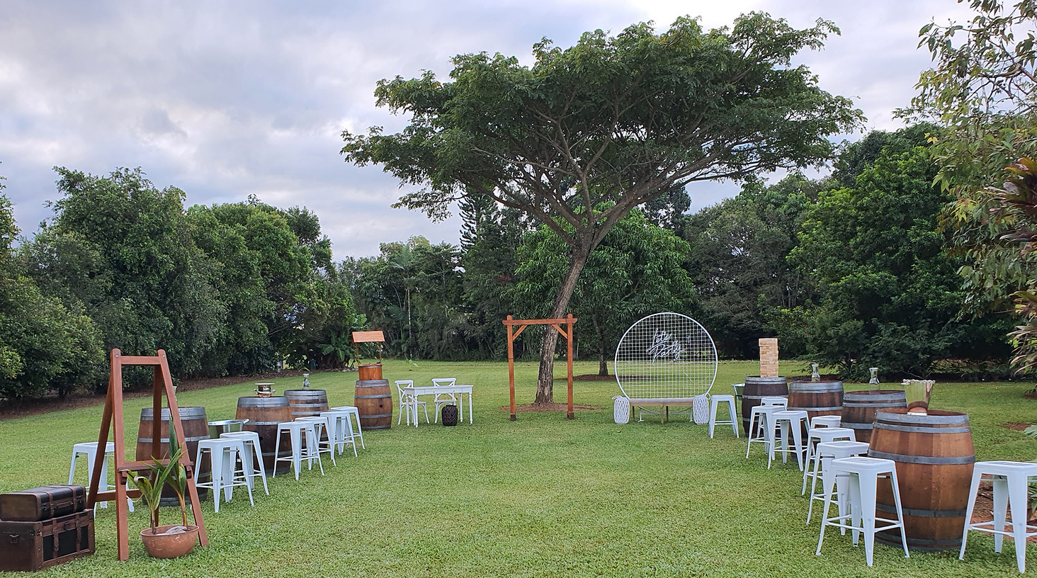 Martyville Bash & Barrel Hire Party & Event Equipment Hire Innisfail