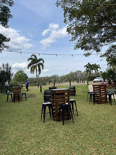 cocktail table bar hire Innisfail