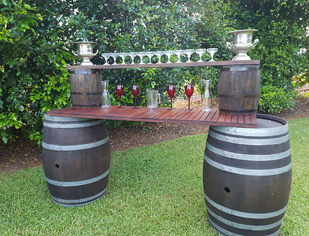 wine-barrel-bar-drinks-table-hire-innisfail