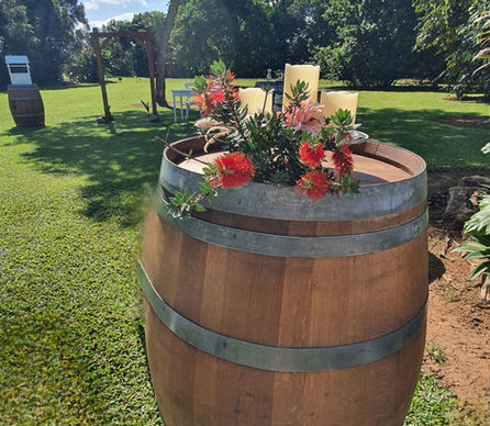 Wedding barrel hire FNQ