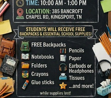 BACK2SCHOOL COMMUNITY GIVEAWAY