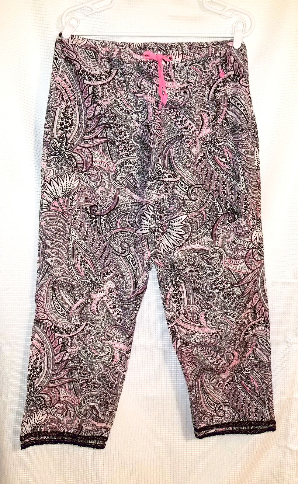 Jagged Flower Modal Long Sleep Pants