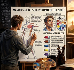 A Painting of Man