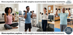 A Simple Dumbbell Arm Workout You Can Do Anywhere